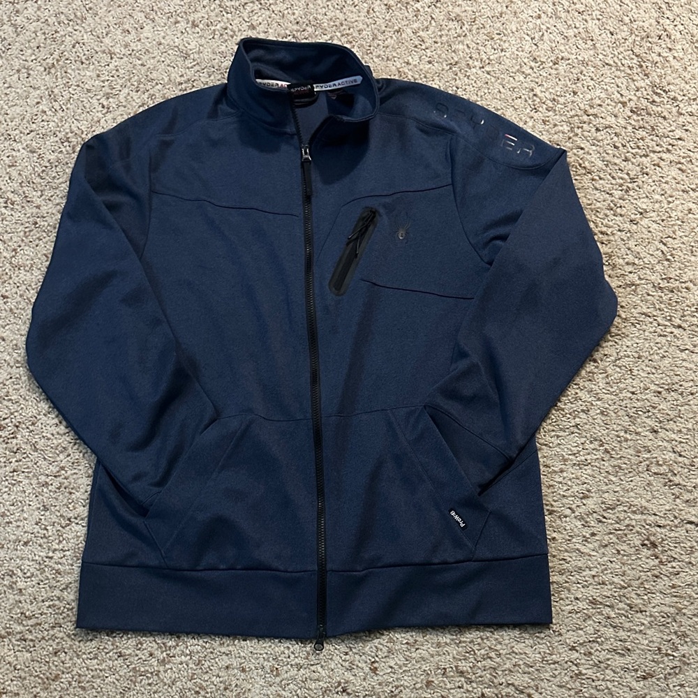 Spyder Men's Deep Blue Lightweight Jacket